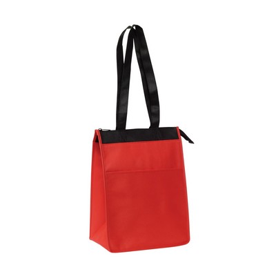 Insulated Lunch Tote zipper closure