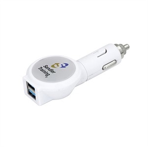 Light-Up Tilting Dual-Port USB Media Charger