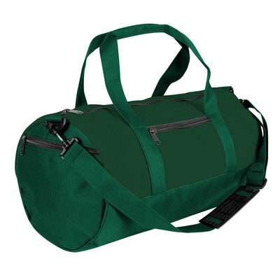 Dyed Duck Canvas Reinforced Roll Bag (18"x9")