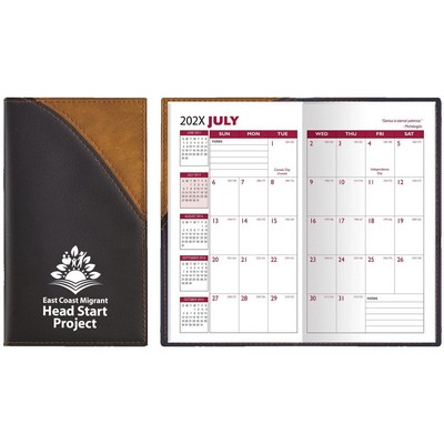 2 Tone Vinyl Designer Series Barcelona Planner - Academic 2 Color