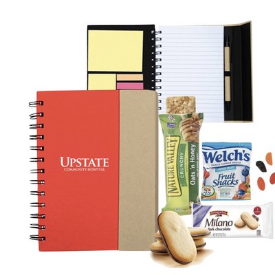 Eco Friendly Journal with Snacks