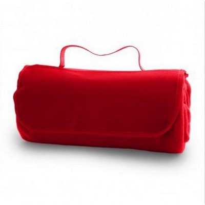 Roll-Up Blanket - Red