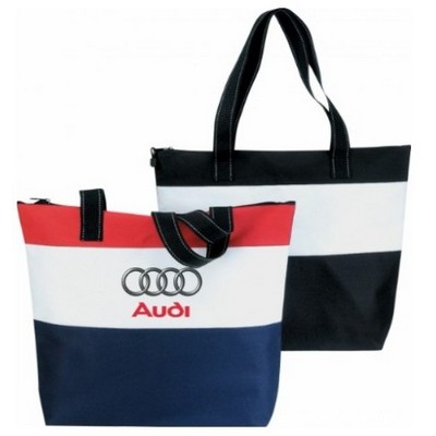 Poly Zipper Tote Bag (19"X15-1/2"X4-1/2")