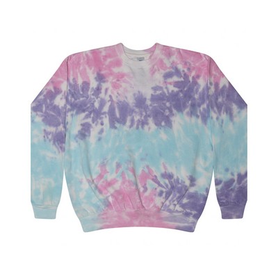 Tie-Dye Adult Crew Neck Sweatshirt