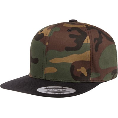 YP CLASSICS® Premium Snapback 2-Tone Camouflage Cap