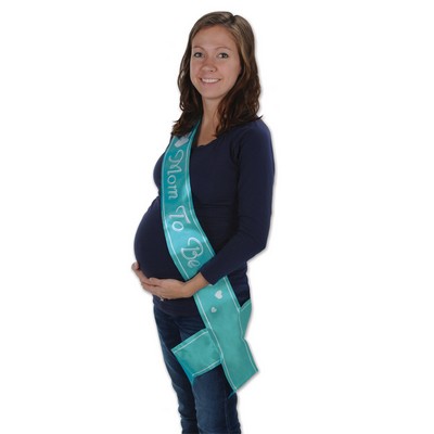 Mom To Be Satin Sash