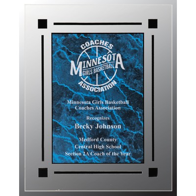 Blue Marble Acrylic Plaque