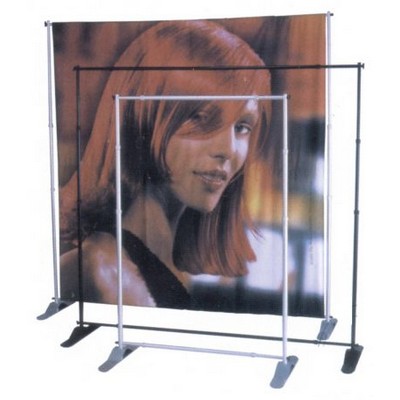 Exhibitor Expanding Pegasus Display Stand w/ 8'x8' Vinyl Banner