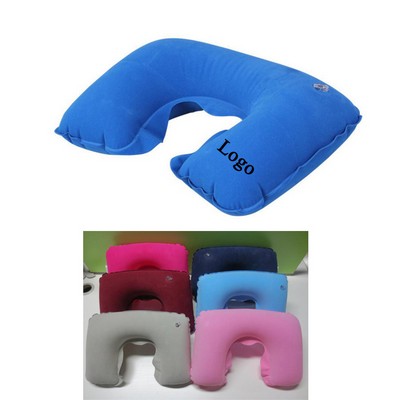 U-Shaped Folding Inflatable Pillow