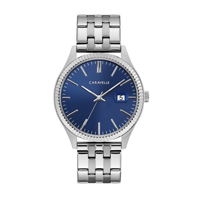 Caravelle Men's Watch with Blue Dial