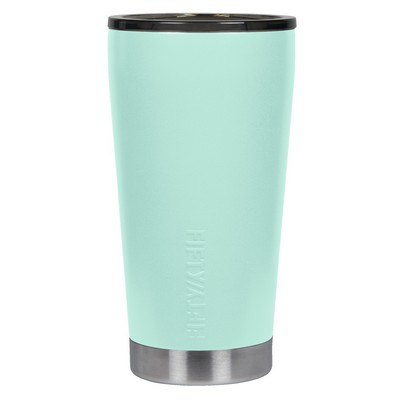 16oz Cool Mint Tumbler with Smoke Cap