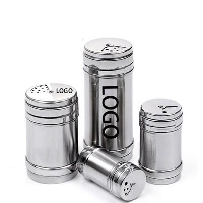 Stainless Steel Salt & Pepper Shaker Set