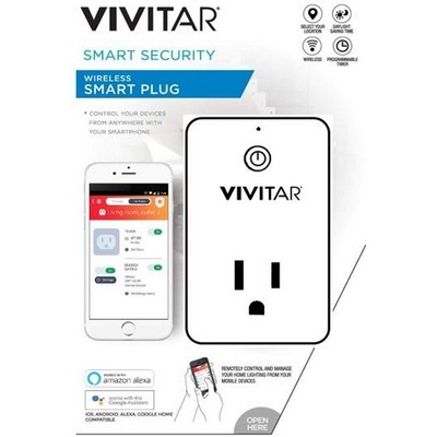 Vivitar® Standard Wireless Smart Wi-Fi Plug