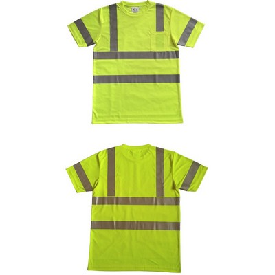 ANSI CLASS 3 Short Sleeve Safety Shirts