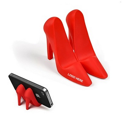 Silicone High Heel Shoes Phone Stand