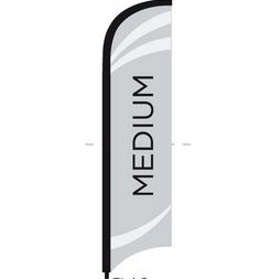 Custom 9.5' Tail Feather Flag Kit (2 Side)