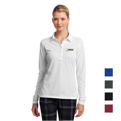 Nike Ladies Long Sleeve Dri-FIT Stretch Tech Polo