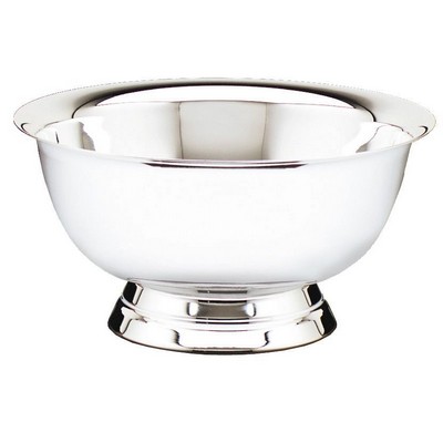 12" Nickel Plated Revere Bowl