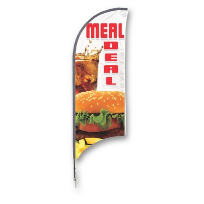 8' "Street Talker" Replacement Feather Flag (2 Sided)