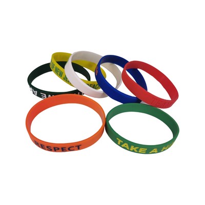 8'' Silicone Wristband