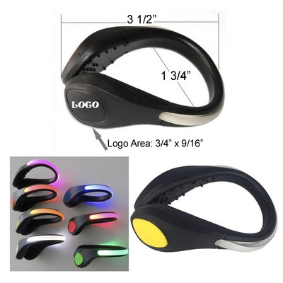 Safety LED Flashlight Shoe Clip