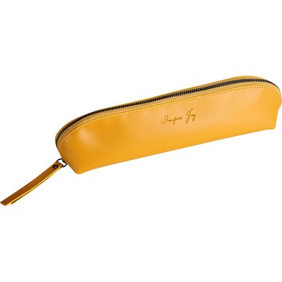 PU Leather School Pouch Pen Holder