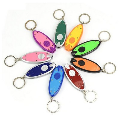 Slim Board LED Keychain