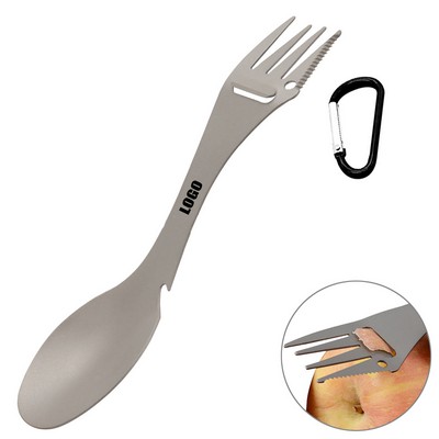 6 in 1 Spork Knife Survival Tool