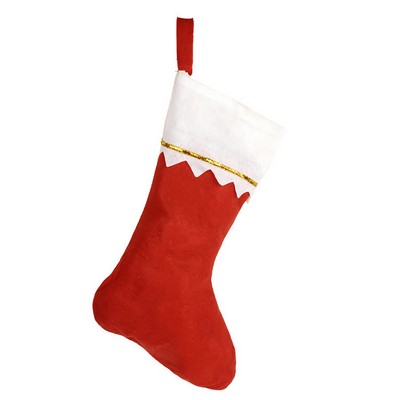 15" Red Felt Christmas Stocking