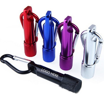 LED Flashlight with Carabiner