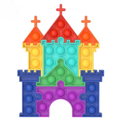 Castle Tree Push Pop Sensory Fidget Toy