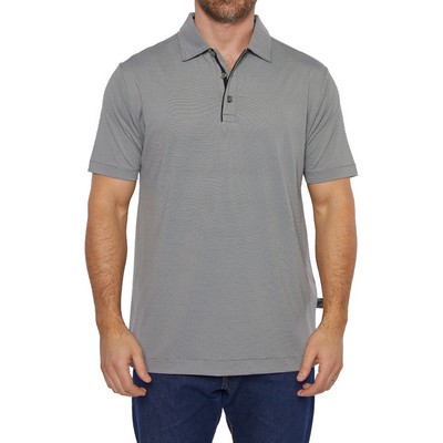 Men's Hampton Micro Stripe Polo