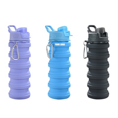 Collapsible Silicone Water Bottle