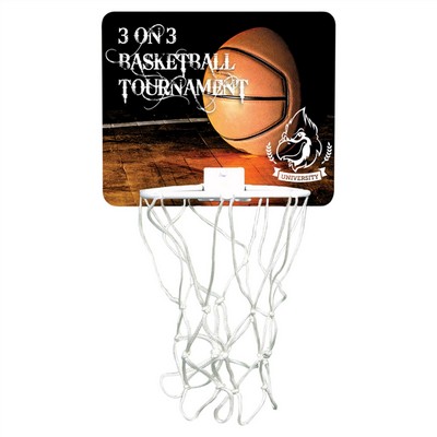 7.5" x 9" - Basketball Hoop