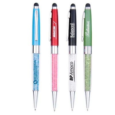 Gemstone Pen With Stylus