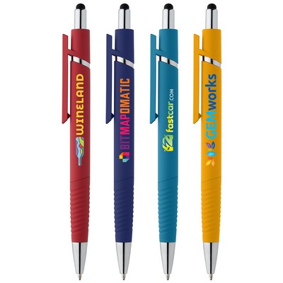 Aviator Softy Brights Pen w/ Stylus - ColorJet