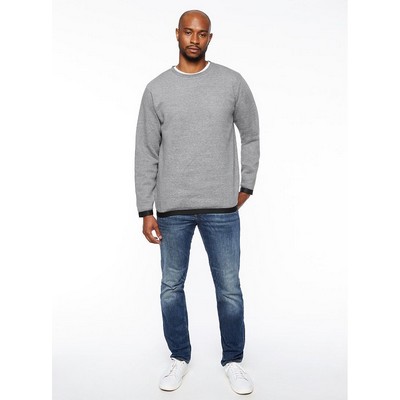 LAT™ Unisex Statement Crew Neck Pullover Fleece Sweatshirt