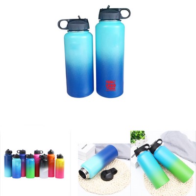 18 OZ Insulated Wide-Mouth Stainless Steel Water Bottle