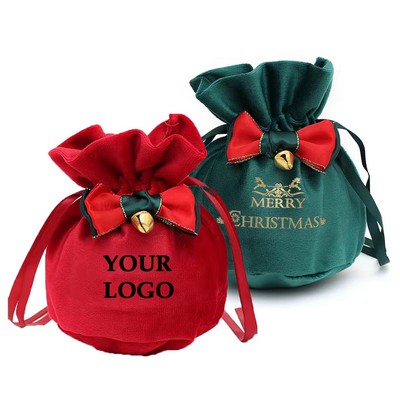 Drawstring Christmas Gift Bag