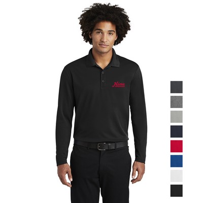 Sport-Tek ® PosiCharge ® RacerMesh ® Long Sleeve Polo