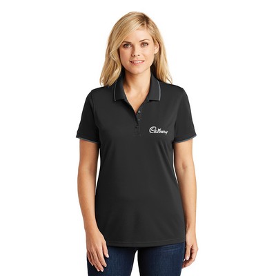 Port Authority® Ladies Dry Zone® UV Micro-Mesh Tipped Polo