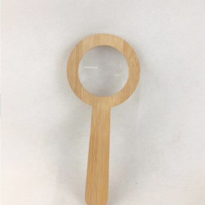 Wooden Bamboo Magnifying Glass