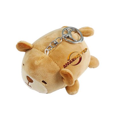 4.5" Keychain Squishmallow Plush Key Tag - Dog