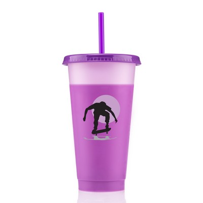 24 oz Chameleon Tumbler