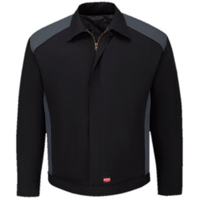 Red Kap™ Performance Crew Jacket - Black/Charcoal Gray