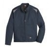 Dickie's® Men's Insulated Color Block Jacket - Dark Navy Blue/Silver