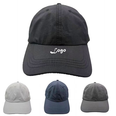 6 Panel Low Profile Baseball Cap