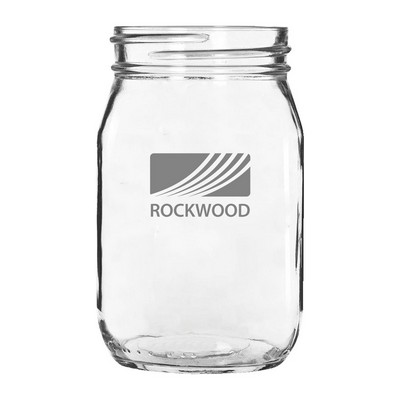 16oz. Mason Jar