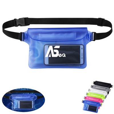 Waterproof Waist Pouch / Phone Bag with Adjustable Strap