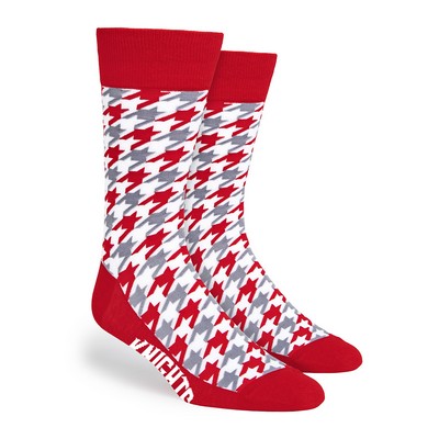 Houndstooth Simpler Socks